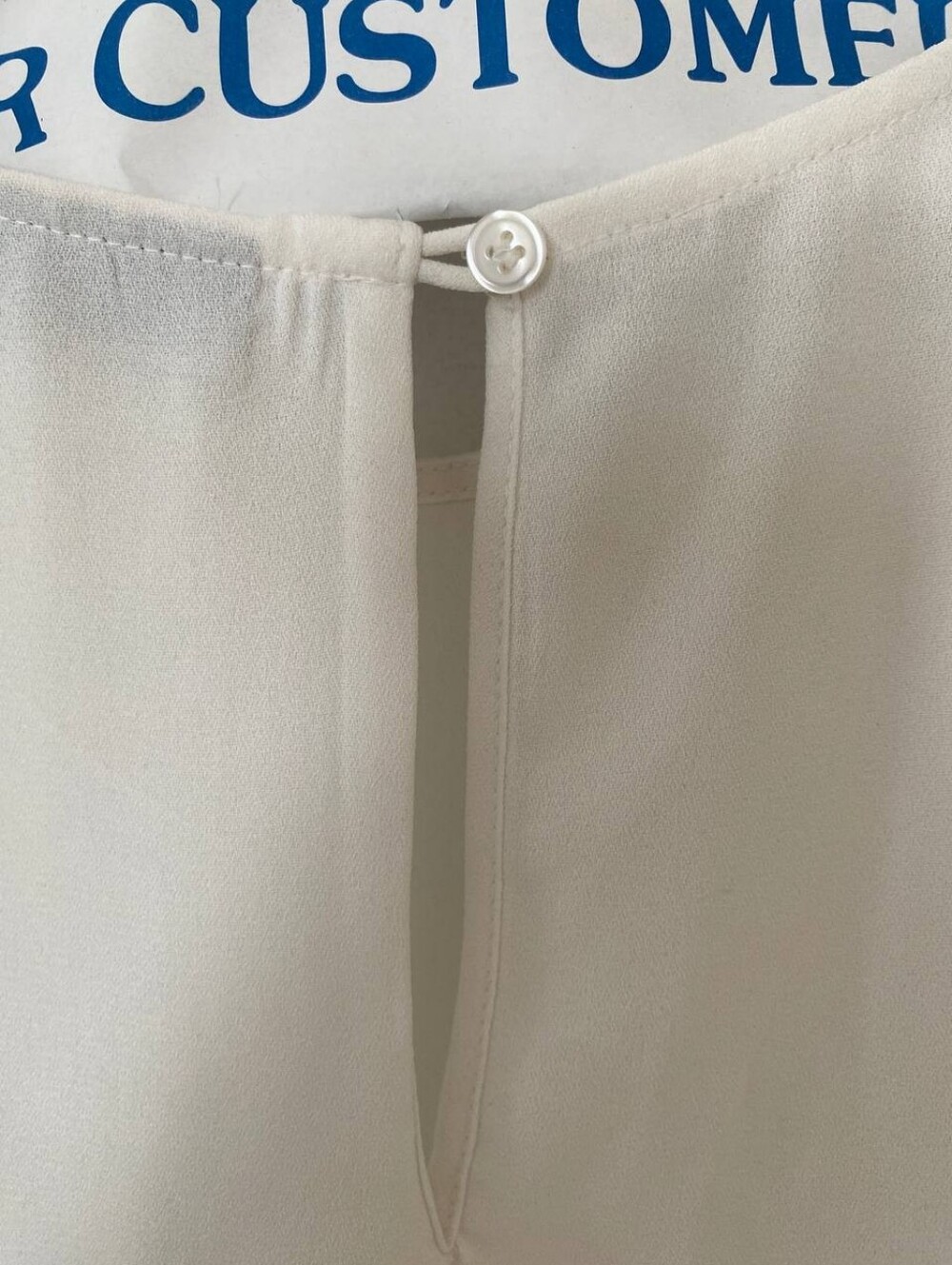 Nordstrom Halogen White Short Sleeve Blouse with Back Button Size XL Blemished - Picture 2 of 6